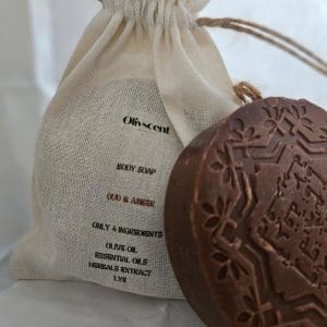 Olivscent Oud & Amber Scented Soap